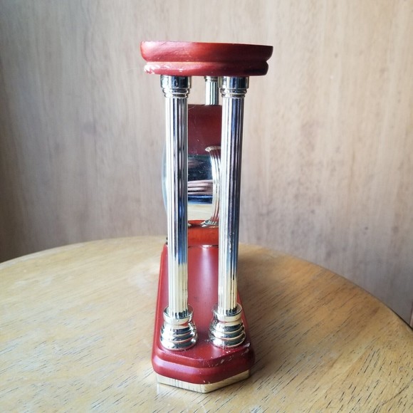 Brookwood Quartz Alarm Analog Clock Carriage Style Methodist Hospital Promo - Picture 4 of 12